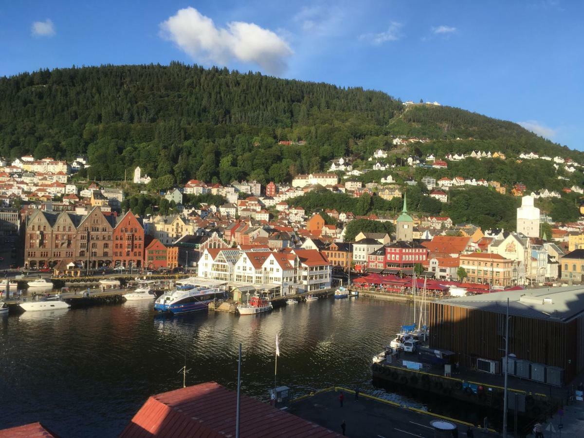 Apartment With Beautiful View To Bryggen Bergen Exterior photo